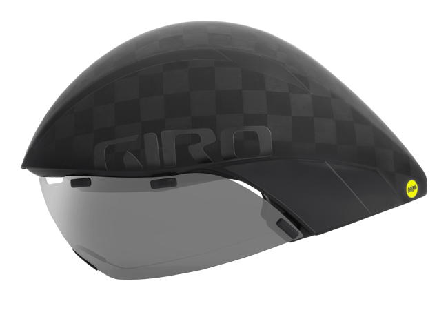 Giro Aerohead Ultimate MIPS reinforced by TeXtreme Technology transparent